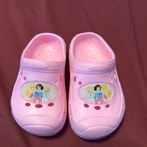 Disney Princess Pink Kids Clogs